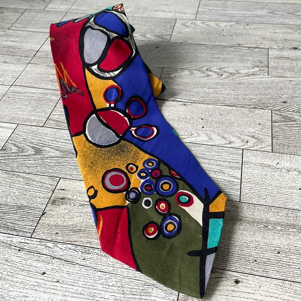 Pat Argenti Vintage Silk Tie EUC